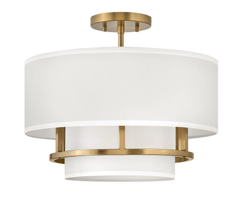 Medium Semi-flush Mount (87|38893LCB)