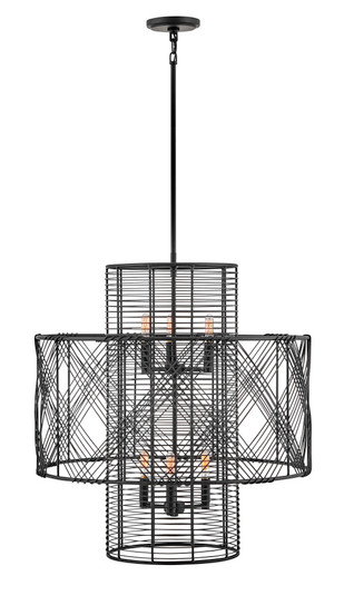 Medium Multi Tier Chandelier (87|41065BLK)