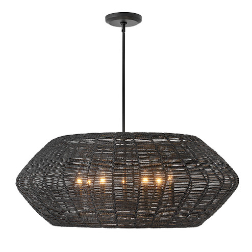 Large Convertible Drum Chandelier (87|40385BLK)