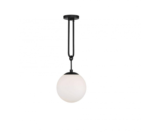 Becker 1-Light Pendant in Matte Black (128|7-180-1-89) Becker 1-Light Pendant in Matte Black (128|7-180-1-89)