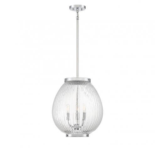 Welles 3-light Pendant In Polished Chrome (128|7-171-3-11)