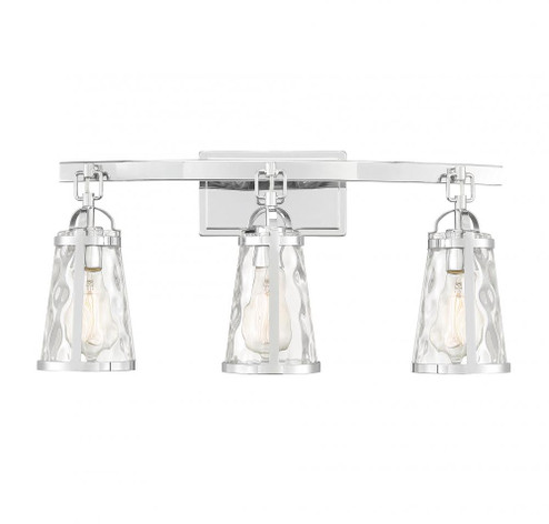 Albany 3-Light Bathroom Vanity Light in Polished Chrome (128|8-560-3-11)