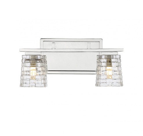 Northam 2-light Bathroom Vanity Light In Polished Chrome (128|8-4560-2-11)