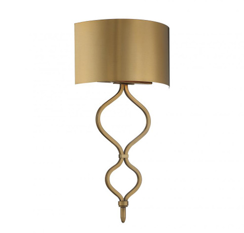 Como LED Wall Sconce in Warm Brass (128|9-6520-1-322) Como LED Wall Sconce in Warm Brass (128|9-6520-1-322)