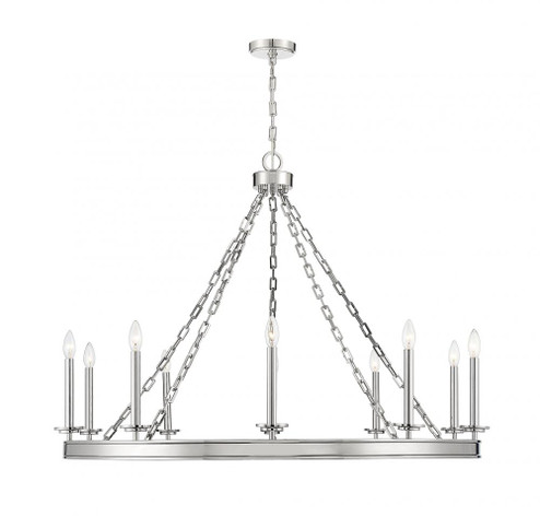 Seville 10-Light Chandelier in Polished Nickel (128|1-4405-10-109)