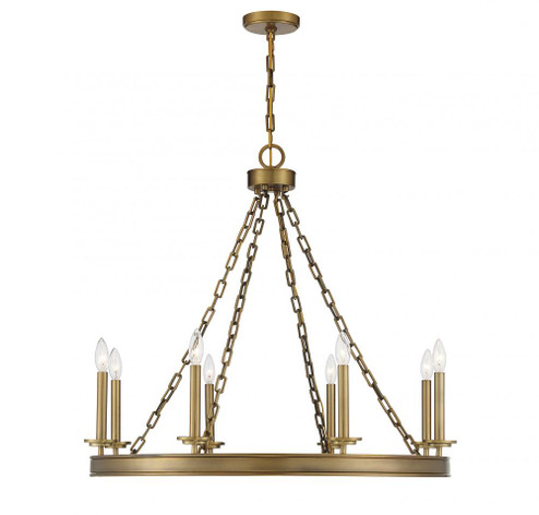 Seville 8-Light Chandelier in Warm Brass (128|1-4404-8-322)