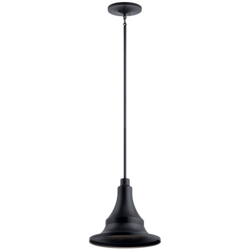 Hampshire 16.75 inch 1 Light Large Outdoor Pendant/Semi Flush in Textured Black (2|59058BKT)