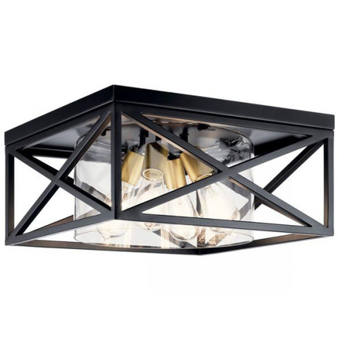 Flush Mount 4Lt (2|44084BK)