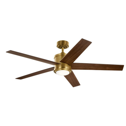 Brahm LED 56'' Ceiling Fan Natural Brass (2|300044NBR)