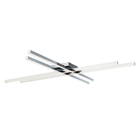 PARALLAX 42IN FLUSH MOUNT 3000K 3CCT (1357|FM-73142-CH)