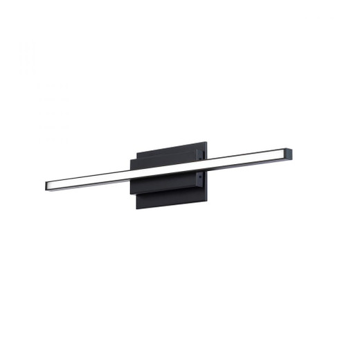 PARALLAX 24IN VANITY/SCONCE 3000K 3CCT (1357|WS-73124-BK)