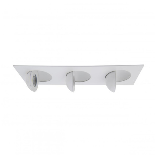 LOTOS 2IN SQUARE ADJUSTABLE 3 LIGHT (1357|R2ESAR-3-W930-WT)