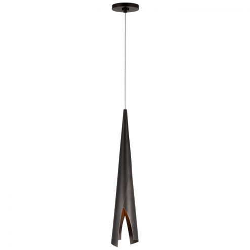 Piel Small Wrapped Pendant (279|KW 5631BZ)