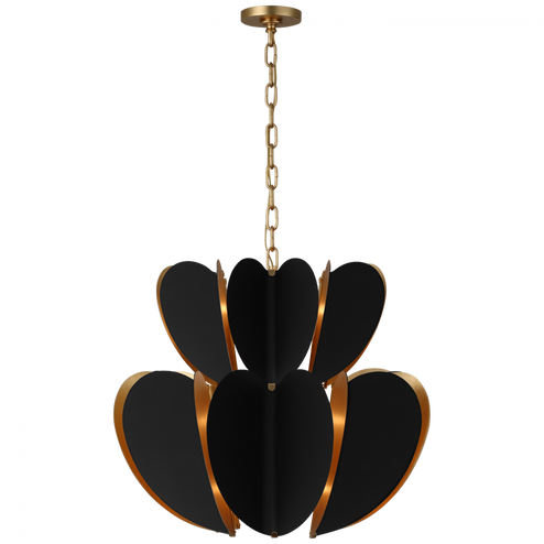 Danes Two Tier Chandelier (279|KS 5132BLK/G)