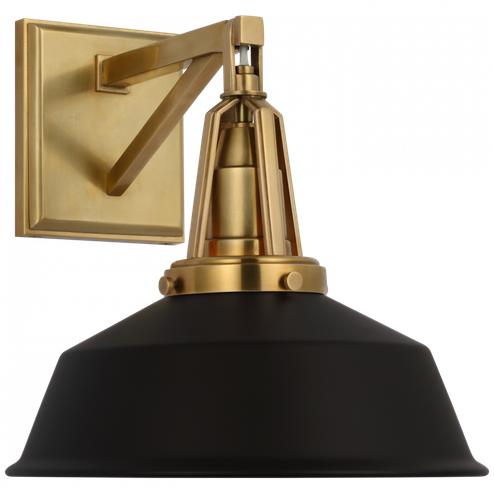 Layton 10'' Sconce (279|CHD 2455AB-BLK)