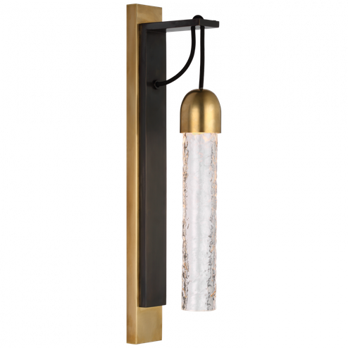 Reve Medium Tube Sconce (279|S 2345BZ/SB-CWG)