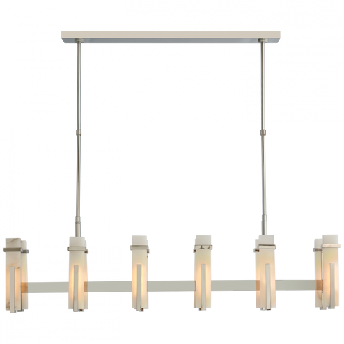 Malik Large Linear Chandelier (279|S 5915PN-ALB)