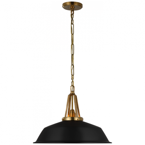 Layton 20'' Pendant (279|CHC 5462AB-BLK)