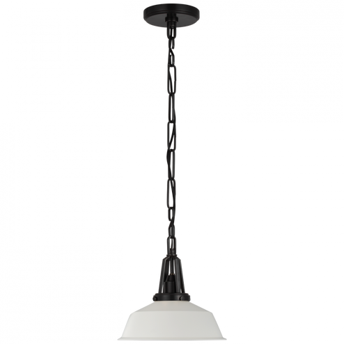 Layton 10'' Pendant (279|CHC 5460BZ-WHT)