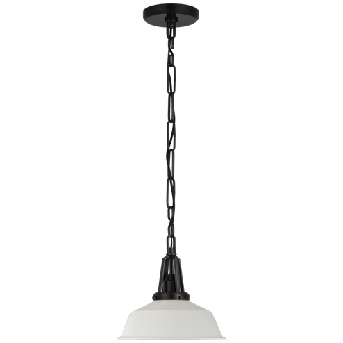 Layton 10'' Pendant (279|CHC 5460BZ-WHT)