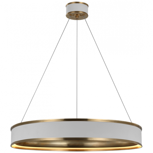Connery 30'' Ring Chandelier (279|CHC 1615WHT/AB)