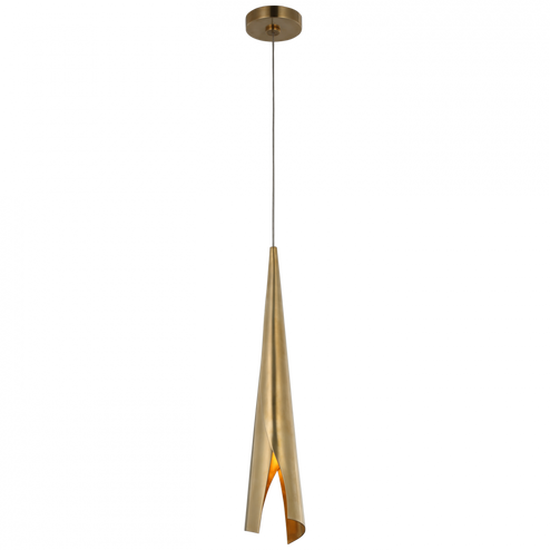 Piel Small Wrapped Pendant (279|KW 5631AB)