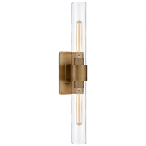 Presidio Petite Double Sconce (279|S 2164HAB-CG)