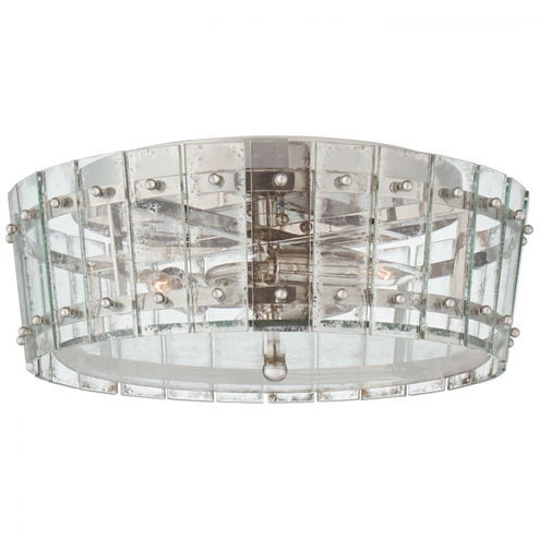 Cadence Medium Single-Tier Flush Mount (279|S 4651PN-AM)