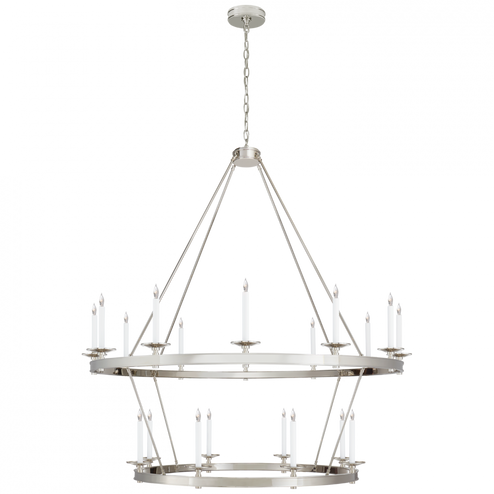 Launceton Grande Two Tiered Chandelier (279|CHC 1608PN)