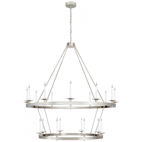 Launceton Grande Two Tiered Chandelier (279|CHC 1608PN)