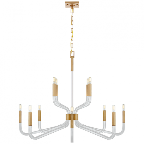 Reagan Grande Two Tier Chandelier (279|CHC 5904AB/CG)