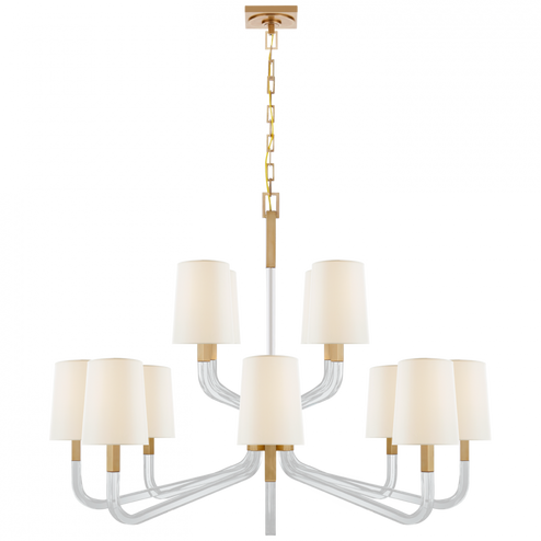 Reagan Grande Two Tier Chandelier (279|CHC 5904AB/CG-L)