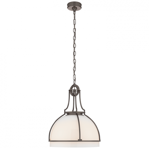 Gracie Large Dome Pendant (279|CHC 5482BZ-WG)