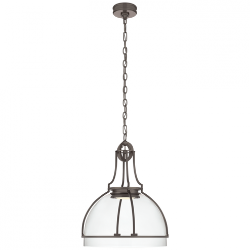 Gracie Large Dome Pendant (279|CHC 5482BZ-CG)