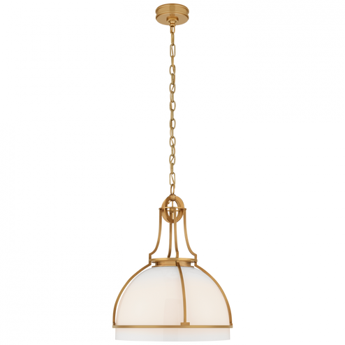 Gracie Large Dome Pendant (279|CHC 5482AB-WG)
