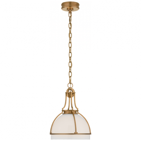 Gracie Medium Dome Pendant (279|CHC 5481AB-WG)