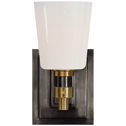Bryant Single Bath Sconce (279|TOB 2152BZ/HAB-WG)