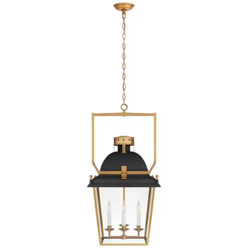 Coventry Medium Lantern (279|CHC 5109BLK/AB-CG)