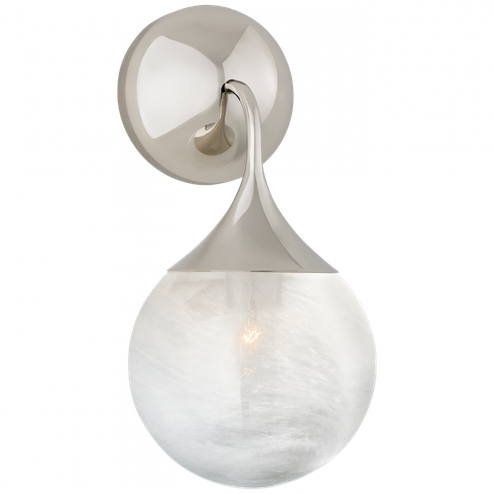 Cristol Small Single Sconce (279|ARN 2404PN-WG)