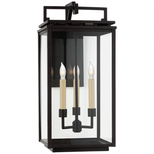 Cheshire Medium Bracketed Wall Lantern (279|CHO 2612AI-CG)