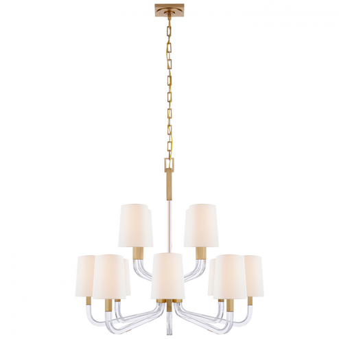 Reagan Medium Two Tier Chandelier (279|CHC 5903AB/CG-L)