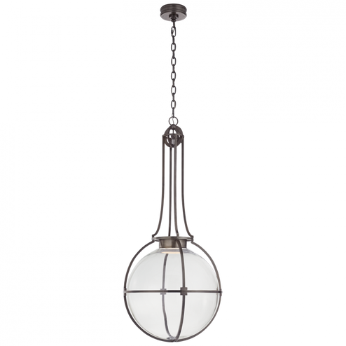 Gracie Large Captured Globe Pendant (279|CHC 5479BZ-CG)