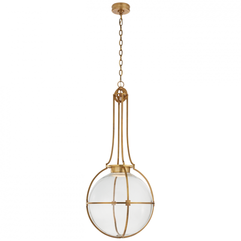 Gracie Large Captured Globe Pendant (279|CHC 5479AB-CG)
