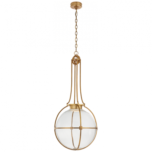 Gracie Large Captured Globe Pendant (279|CHC 5479AB-CG)