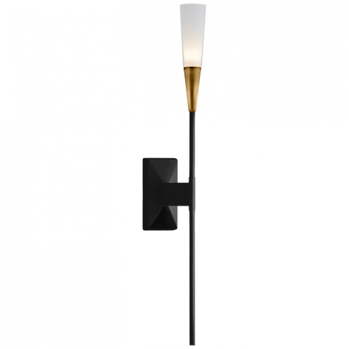 Stellar Single Tail Sconce (279|CHD 2601BLK)