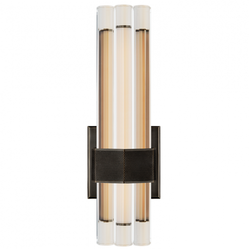 Fascio 14'' Asymmetric Sconce (279|LR 2907BZ-CG)
