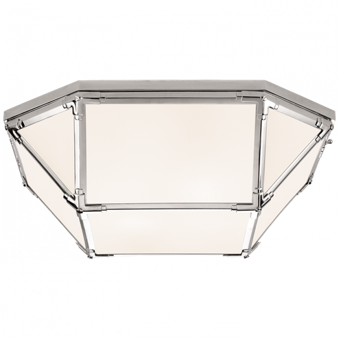Morris Large Flush Mount (279|SK 4009PN-WG)