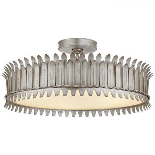 Leslie 21'' Semi-Flush (279|SK 4207BSL)