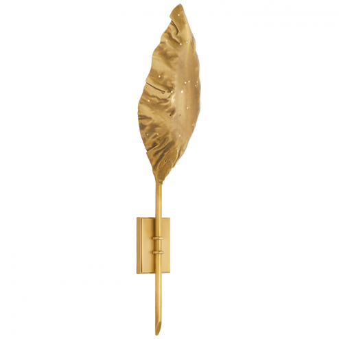 Dumaine Single Pierced Leaf Sconce (279|JN 2517AB)