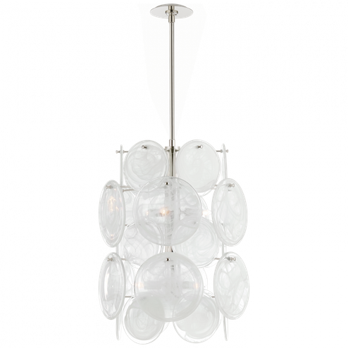 Loire Medium Barrel Chandelier (279|ARN 5451PN-WSG)